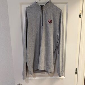 Johnnie-O Heather Gray Pullover